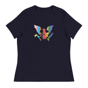 Womens SOD Pride Shirt, color: Navy