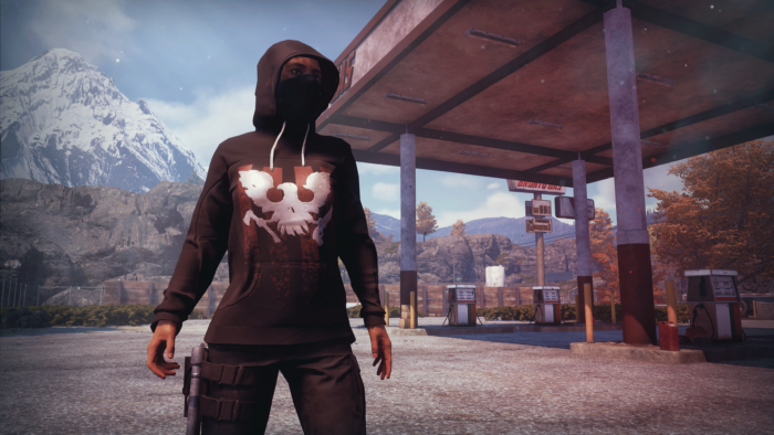 In-game screenshot of a State of Decay Anniversary Hoodie