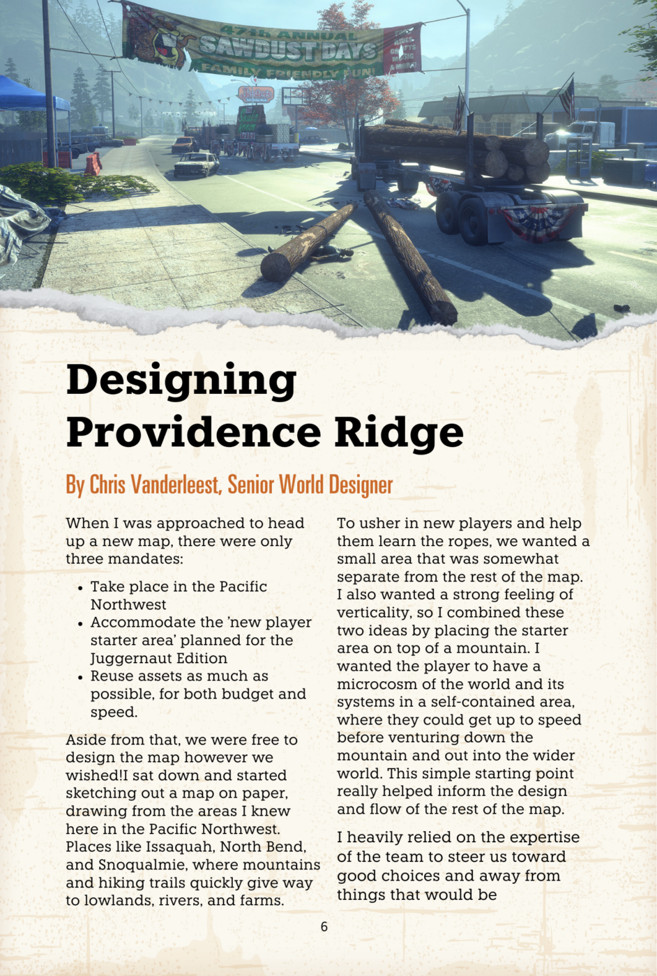 Designing Providence Ridge