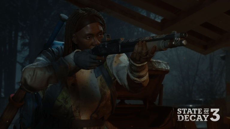 2024 trailer screen screenshot, player aiming shotgun