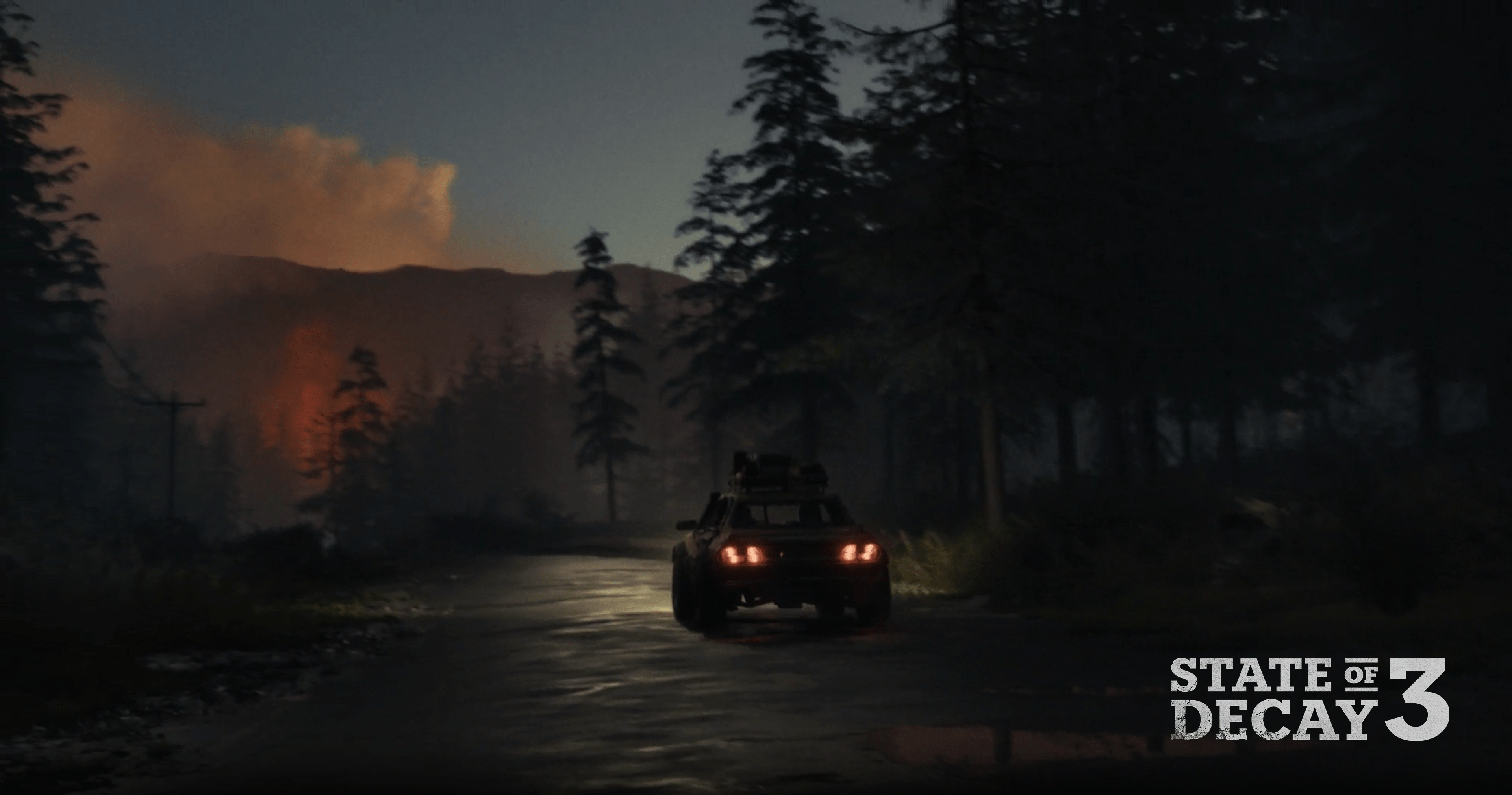 2024 trailer screen screenshot, car driving away
