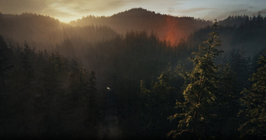screenshot of mountains
